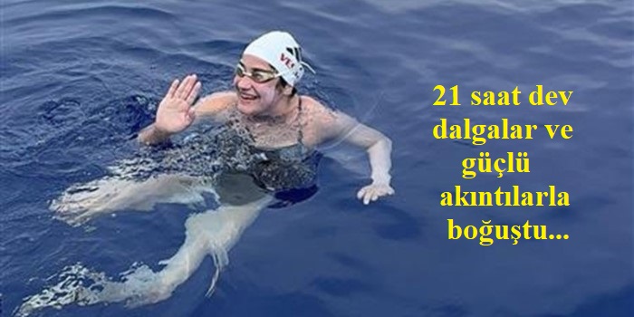 Aysu Türkoğlu Kaiwi Kanalı'nı da başarıyla geçti…