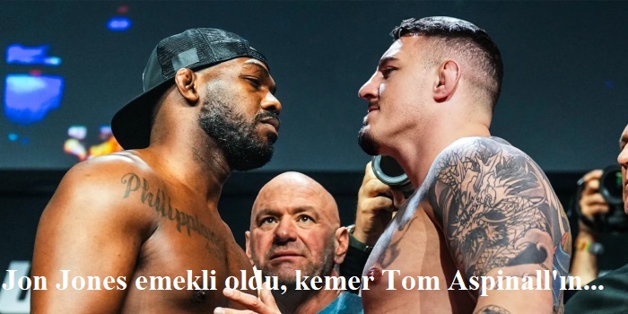 Ağır sıkletin yeni şampiyonu Tom Aspinall…