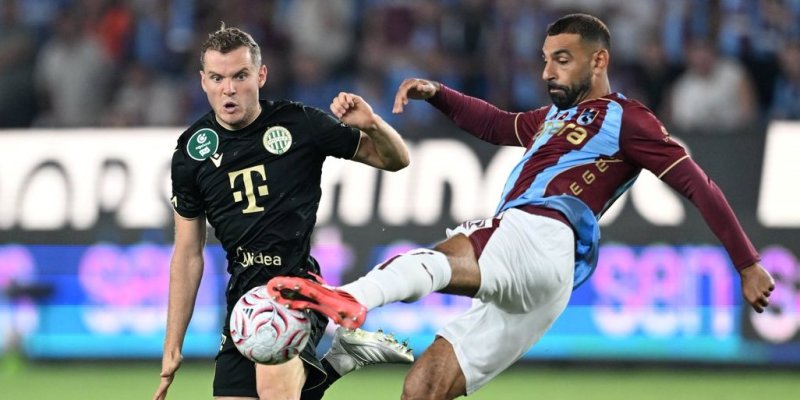 Trabzonspor’a Avrupa’da soğuk duş: 0-1
